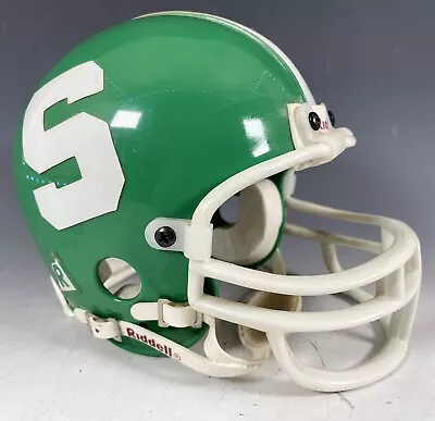 Vintage Michigan State Spartans Block S Riddell Mini Football Helmet 3-5/8” Rare • $25