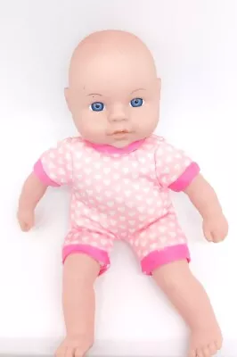 8  Childrens Newborn Baby Doll Pink Heart Outfit Kids Toy Small Babydoll Lovey • $4.99