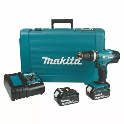 Makita Dhp453sfe 18v 3.0ah Li-ion Lxt Cordless Combi Drill • £189.99