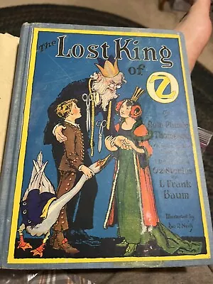 Lost King Of Oz Frank Baum Ruth Plumly Thompson Reilly & Lee RARE DUST JACKET!!! • $200