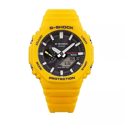 CASIO G-Shock GA-B2100C-9A GAB2100C-9 Bluetooth Solar Men's Yellow • $129.90