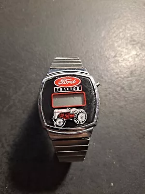 Rare Vintage Classic FORD TRACTOR Digital Watch As Shown!  NO RESERVE! • $9.99