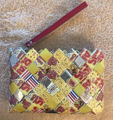 Nahui Ollin Candy Wrapper Purse Sugar Daddy Clutch Bag Wristlet NEW • $23