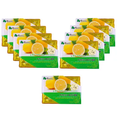 9 Pack Treefrog Jdm Lemon Squash Scent Air Freshener - Tree Frog Fresh Box Mini • $34.99