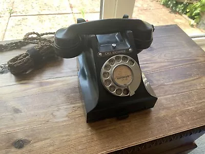 £20 • Buy Vintage Black Bakelite Gpo Call Exchange Telephone