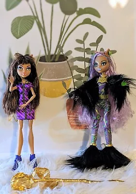 Monster High Lot (2) Clawdeen Wolf & Coffin Bean • $6.99