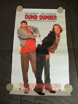 Dumb And Dumber 1994 Promotional Video Store Promo 12  X 20  Movie Poster  • $19.99