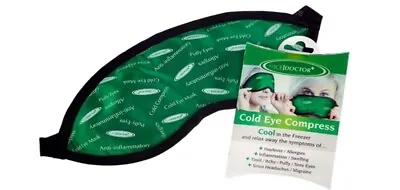 Cold Compress Eye Mask - The Ice Doctor Reusable Cold Eye Compress • £5.99