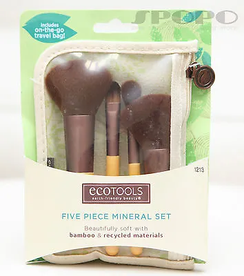 EcoTools Mineral Bamboo Makeup Brush Set (Earth Friendly) 100% Authentic #1213 • $12.95
