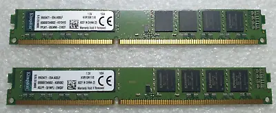 Kingston DDR3 16GB 2x8GB RAM Memory PC3-12800U 1600Mhz Desktop Pc 240pin 1.5v • £22.99