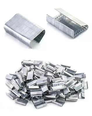 200 Pcs Serrated Strapping Seals For 1/2 Inch Width Polyester Steel Strapping • $19.30