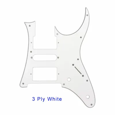 For MIJ Ibanez RG2550Z Guitar Pickguard Humbucker Pickup3Ply White • $8.32