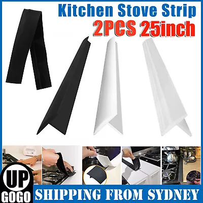 $15.85 • Buy Kitchen Stove Counter Gap Silicone Cover Filler Strip Oven Guard Seal Slit Tape