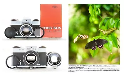 CLA'D Zeiss Ikon SL706 (Icarex) W. Concave Color Ultron 50/1.8 M42 Photo Samples • $690