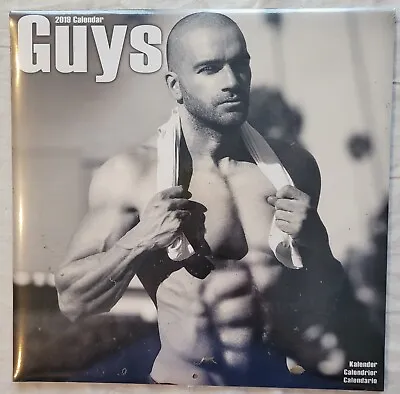£9.99 • Buy Guys Calendar 2019 (sealed) (male Glamour Pin-ups)