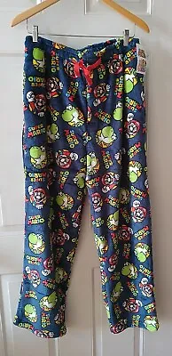 Super Mario Men's Fleeced Lounge Pajama Pants Size M • $21.80