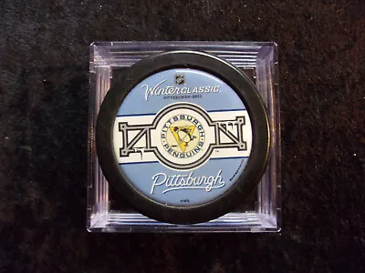 WinCraft Pittsburgh Penguins 2011 Winter Classic Vintage Logo Design Hockey Puck • $20