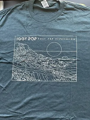 NEW Iggy Pop Post Pop Depression - XL Shirt Cal Jam 2018 Foo Fighters Qotsa Rare • £38.61