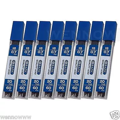 Quality Mechanical Pencil Lead Refill HB 0.7mm 60mm Length • $7.59