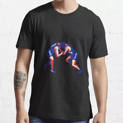 Freestyle Wrestling Retro Essential T-shirt Size S-5XL • $19.99