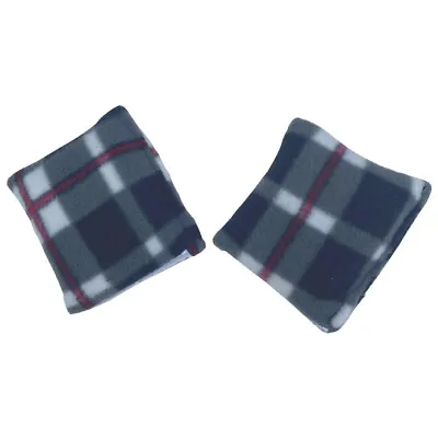 Amazing Health Unscented Microwave Hand Warmers - One Pair (Grey Check) • £7.99