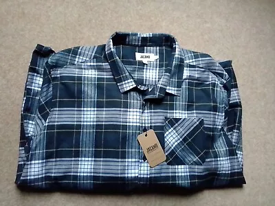 Jacamo Long Sleeve Check Shirt 3XL • £7