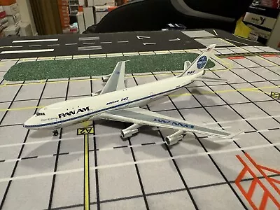 Aeroclassics 1:400 PAN AM B747-100 N741PA House Airlines Diecast Custom Model • $102.72