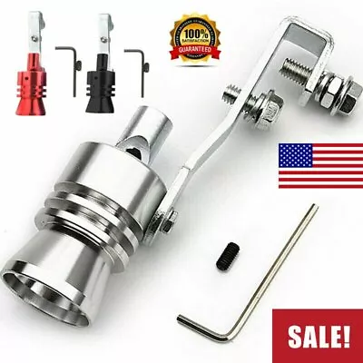 Blow Off Valve Turbo Sound Exhaust Muffler Pipe Whistle Car Roar Maker Universal • $9.99