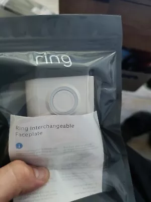 Genuine Ring Video Doorbell Gen 4 Faceplate Pearl-white • £9.99