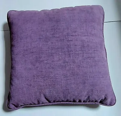 3 Purple Plum Textured Throw Sofa Couch Pillows 20 X20  Soft Solid Decorative • $24