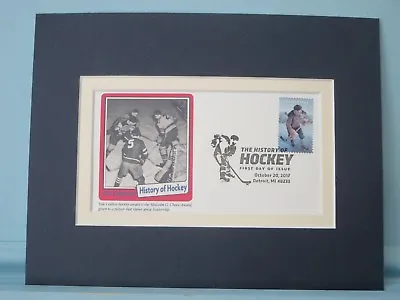 The History Of Hockey - Yale's Malcolm G. Chace Award & First Day Cover • $26.99