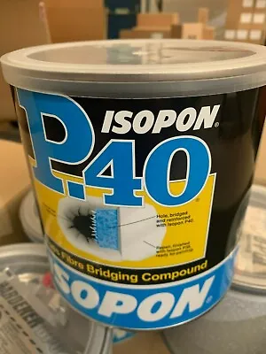 U-POL Isopon P40 Fibre Glass Compound Bridger 1.85 Ltr P40/4 • £31.33