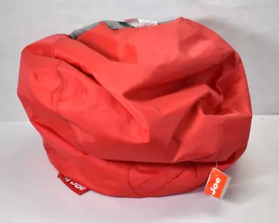 $54.99 • Buy Big Joe Smartmax Classic Bean Bag Chair W Handles & Safety Zipper Red Seat