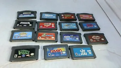 Pre-Owned Nintendo Gameboy Advance Games You Pick & Choose Video Game LOT Tested • $7.12