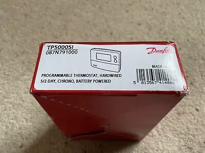 Danfoss Programmable Room Thermostat TP5000SI 087N791000 • £80