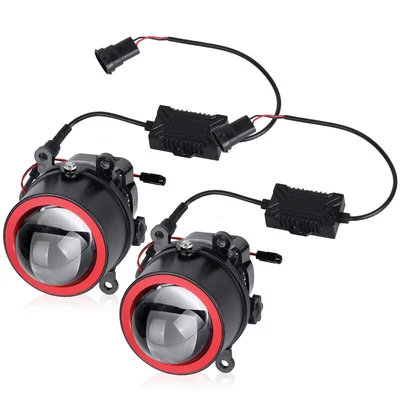$81.77 • Buy 2x Bi-led Fog Light For Ford Focus 2 3/Fiesta/MK2/MK3/Fusion/Ranger Tuning PTF