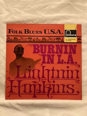 Lightnin Hopkins Burnin In LA • £9.50