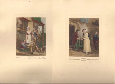 £19.16 • Buy Lot Of 5 Mid 1800's Prints -  CRIES OF LONDON Oranges - Peas - Chairs - Scissors