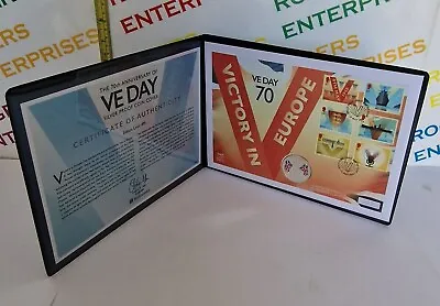 2015 VE Day 70th Anniversary Silver Proof £5 Coin Cover Ltd Edition Set 227/495 • £27.99