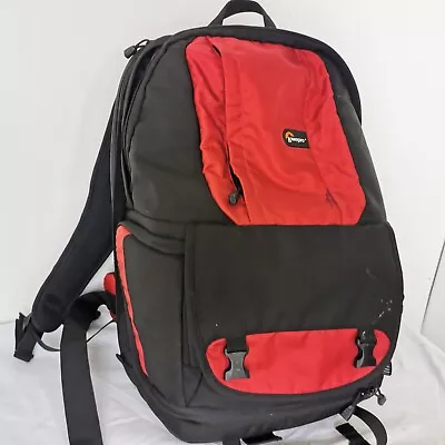 Lowepro Fastpack 250 Camera Backpack/Daypack Black/Red • £24.99