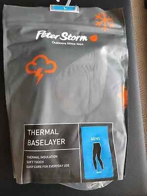 £6.17 • Buy Peter Storm Thermal Baselayer Men's Large Pants