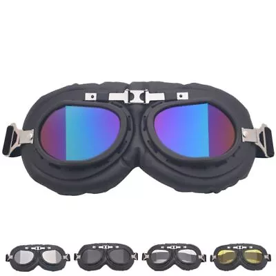 Retro Motorcycle Goggles Glasses Oculos Moto Goggles Helmet Wind Mirror Goggles. • $9.89