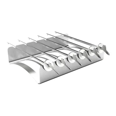 Matador Stainless Steel Rack And 6-Piece Skewers BBQ Meat Roasting Cooking • $59.60