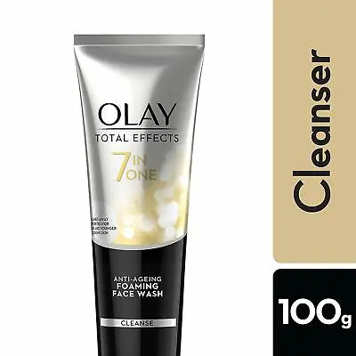 $16.51 • Buy Olay Total Effects 7-In-1 Anti Aging Foaming Face Wash Cleanser, 100g Free Ship