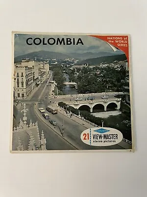 Sawyer's View-Master Nations Of The World 3 Reels Packet - B044 “Columbia” Mint • $32.77