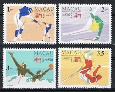 Macau  1994  Asian Games   4v.    MNH • $2.99