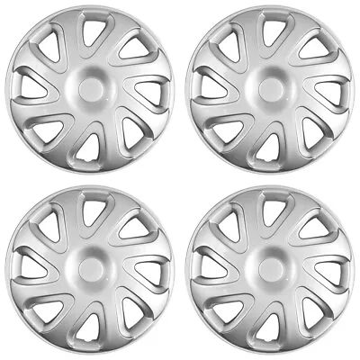 14' Push-on Silver Wheel Cover Hubcaps For 2000-2002 Toyota Corolla • $42.59