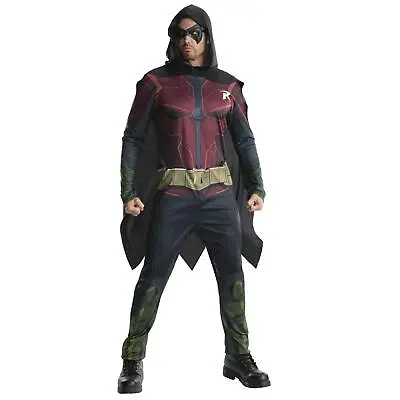 £40.18 • Buy Men's Official DC Comics Robin Arkham Superhero Halloween Stag Do Costume