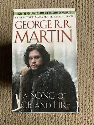 Game Of Thrones George R.R. Martin A Song Of Ice And Fire Book Set Paperback • $19.99