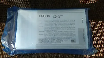 2020 Genuine Epson T6027 Light Black Ink Stylus Pro 7800 9800 7880 9880 Sealed • $71